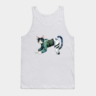 Our cat decal features a unique and charming design that will capture everyone's hearts. Tank Top